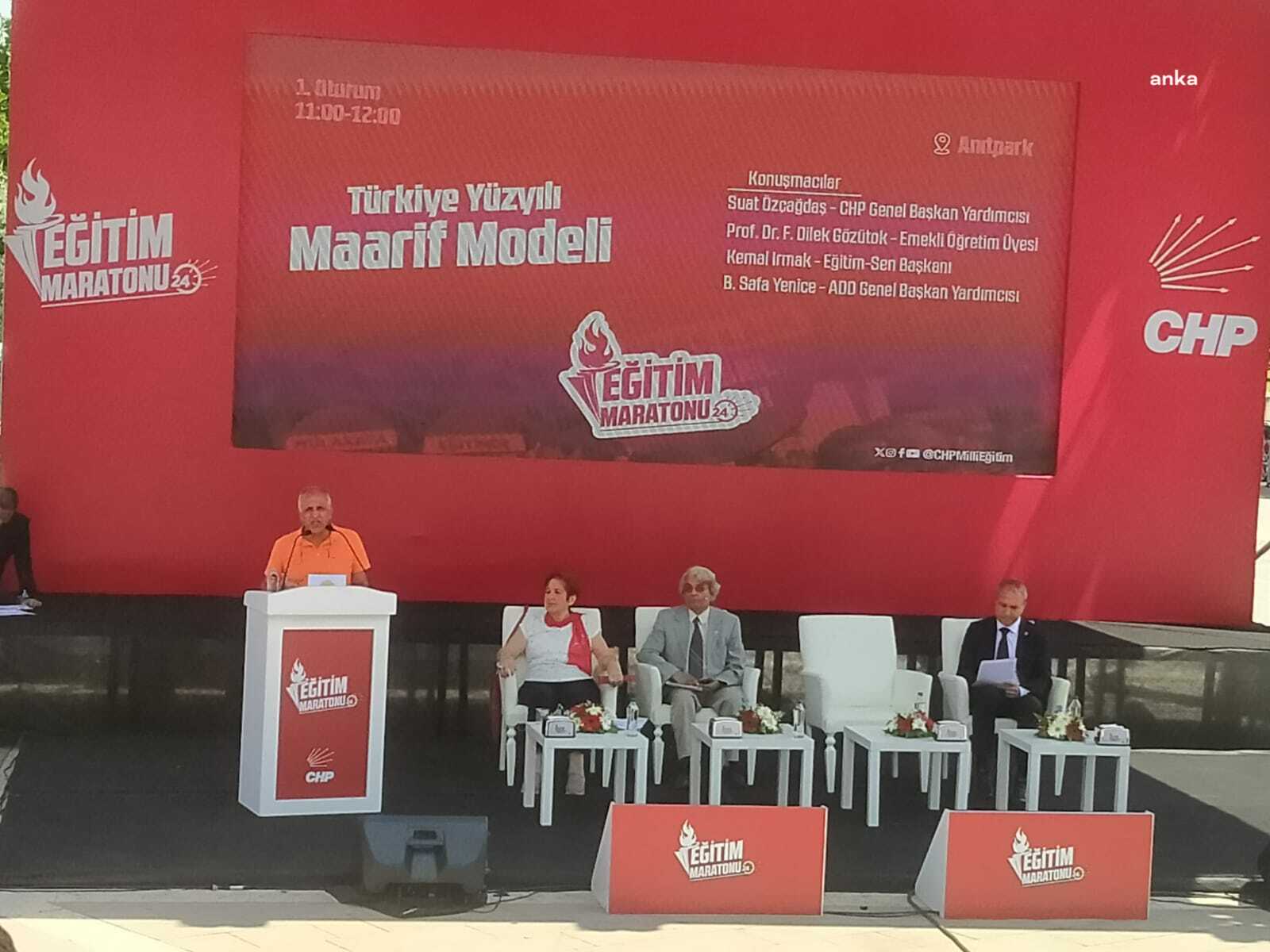 CHP’nin Eğitim Maratonu…Suat Özçağdaş: ”Eğitimde hayalet öğrenci sorunu başladı”