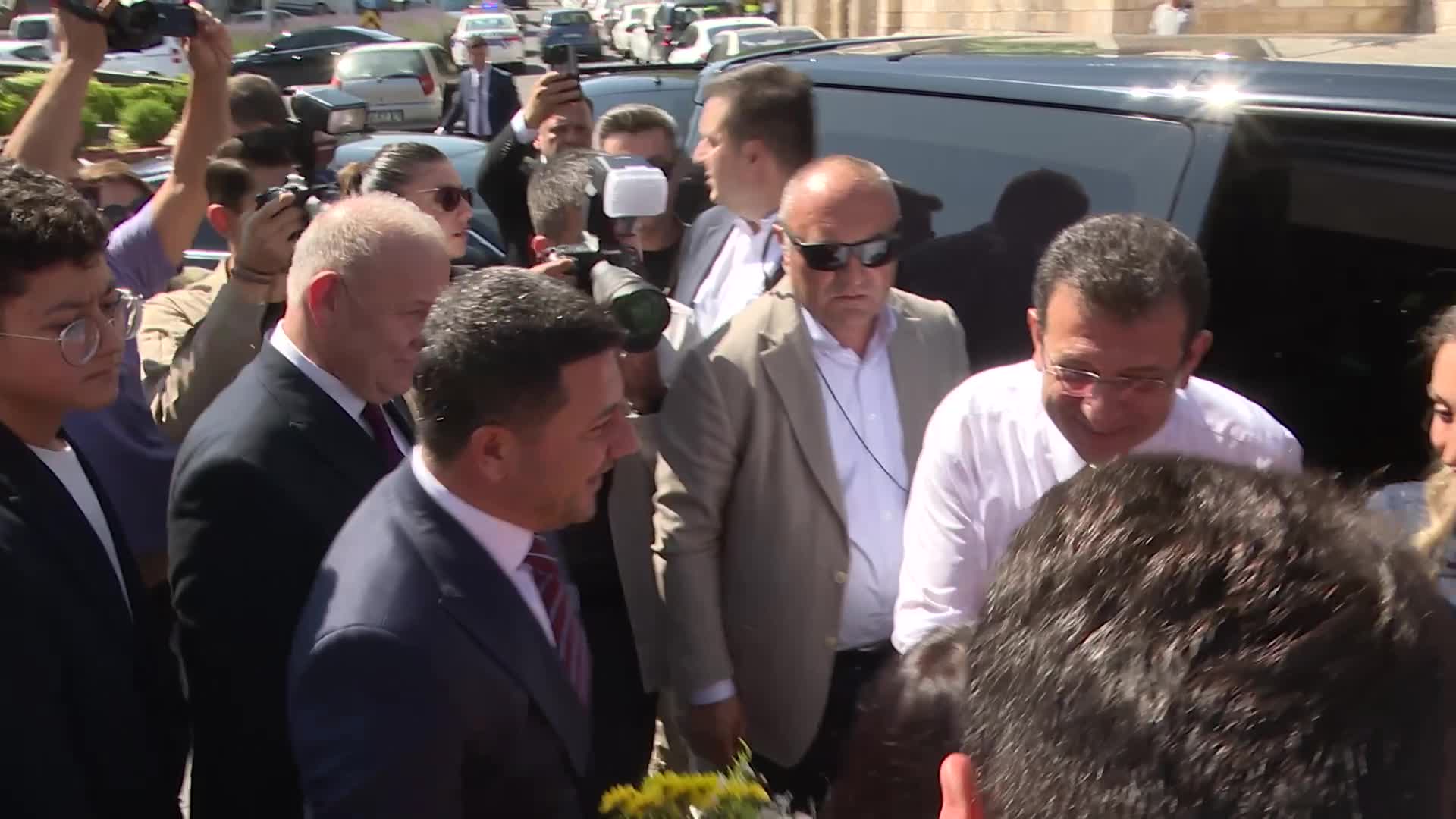 TBB ve İBB Başkanı İmamoğlu'ndan, Nevşehir Belediye Başkanı Arı'ya ziyaret