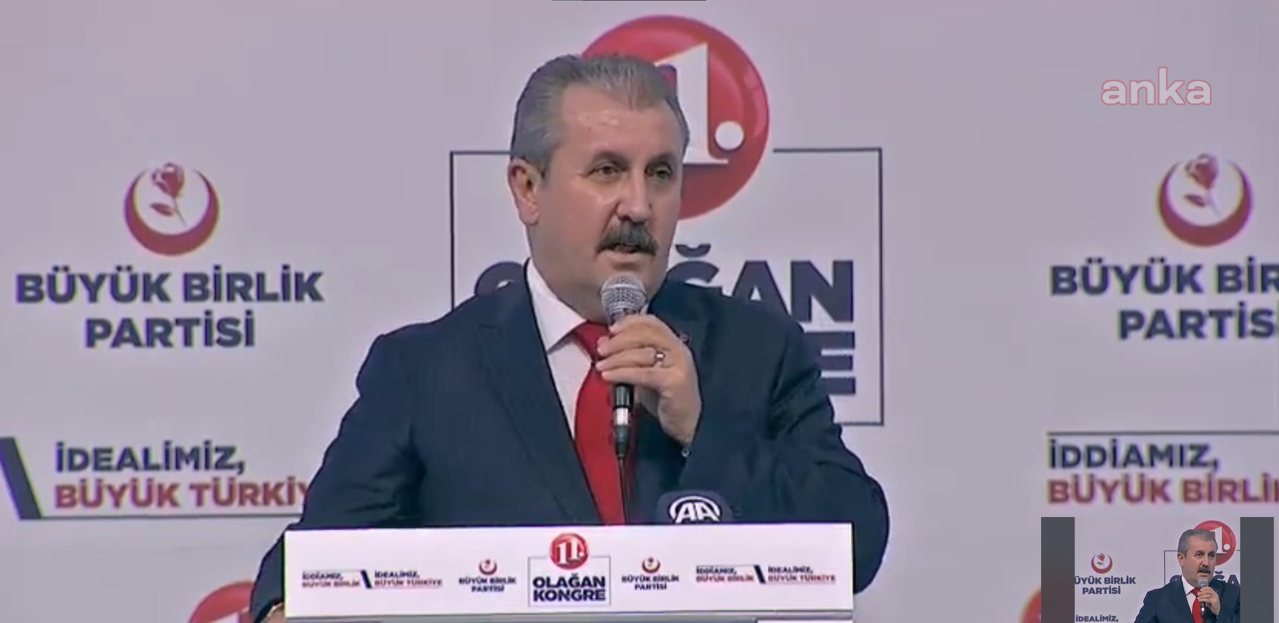 MUSTAFA DESTİCİ YENİDEN BBP GENEL BAŞKANI OLDU