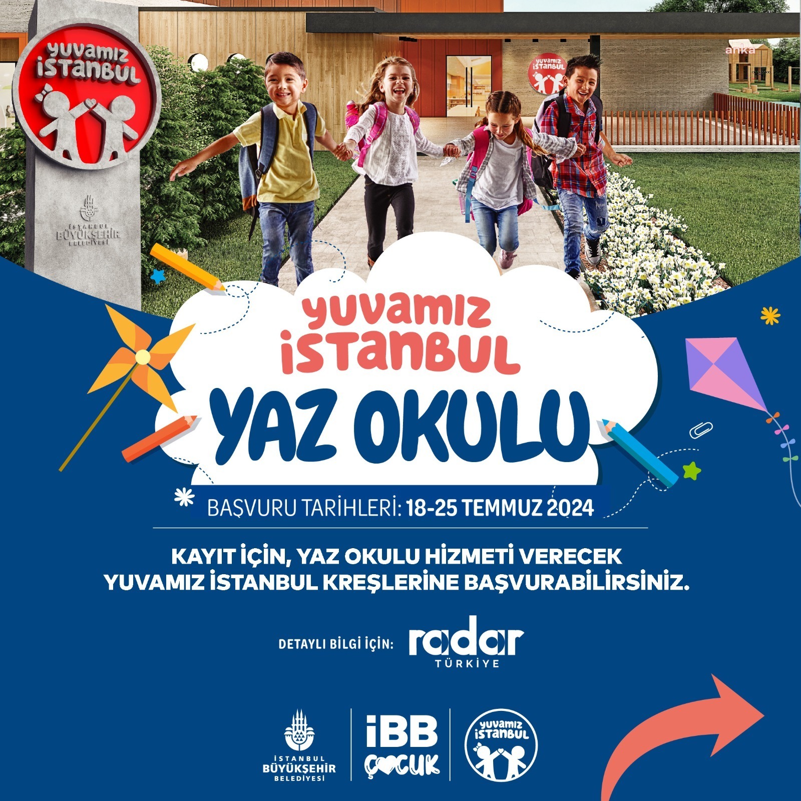 'İBB Çocuk' yaz okulu başlıyor
