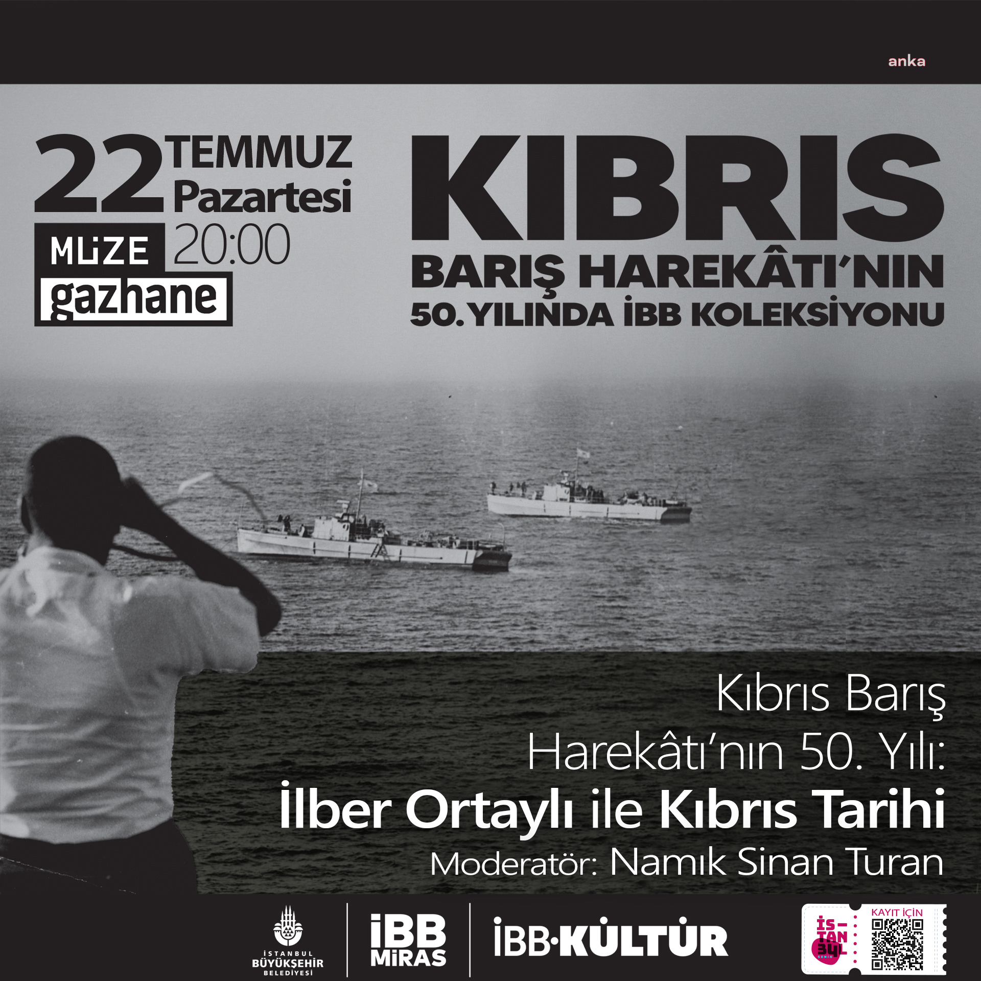 İBB, Kıbrıs Barış Harekatı’nın 50. yılında anma etkinlikleri düzenliyor