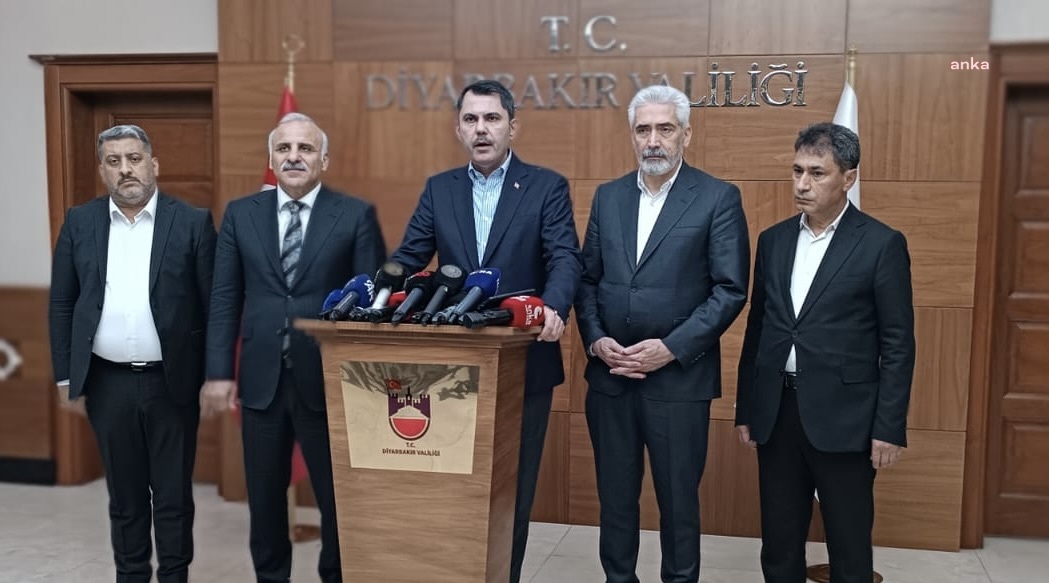 Bakan Kurum Diyarbakır’da konuştu: Deprem bölgesinde asla ve asla siyasi polemiğe yer yoktur