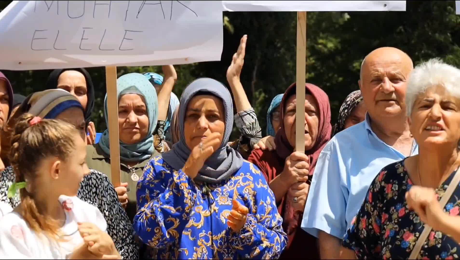 Karabük Kayadibi köylüleri ile AKP İl Genel Meclis Üyesi karşı karşıya geldi