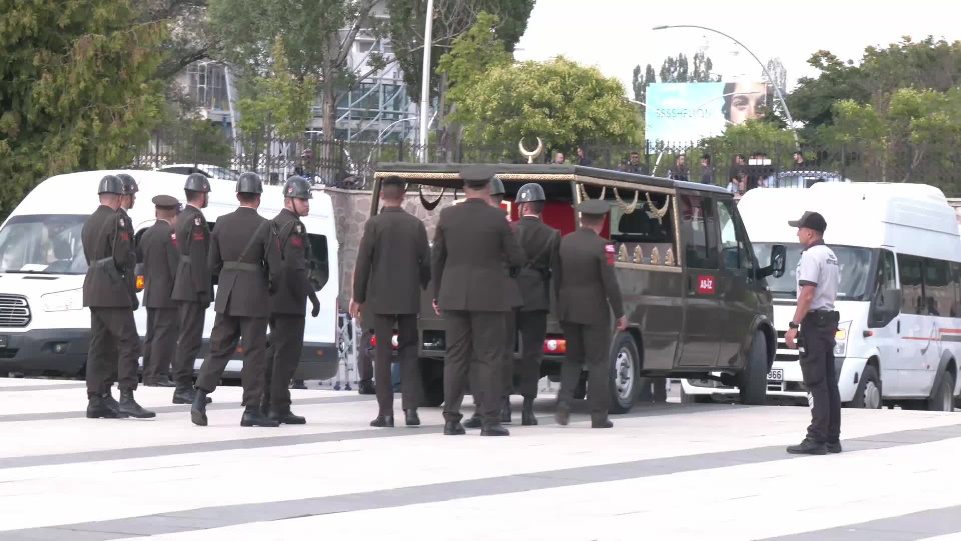 Şehit piyade yarbay Abdullah Cem Demirkan, Ankara'da son yolculuğuna uğurlandı
