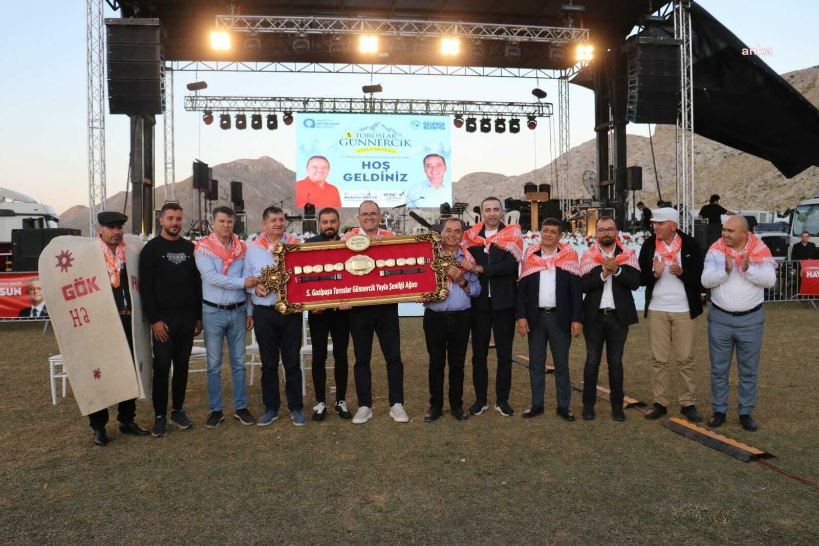Antalya Büyükşehir'in düzenlediği Günnercik Yaylası’nda şenlik coşkusu