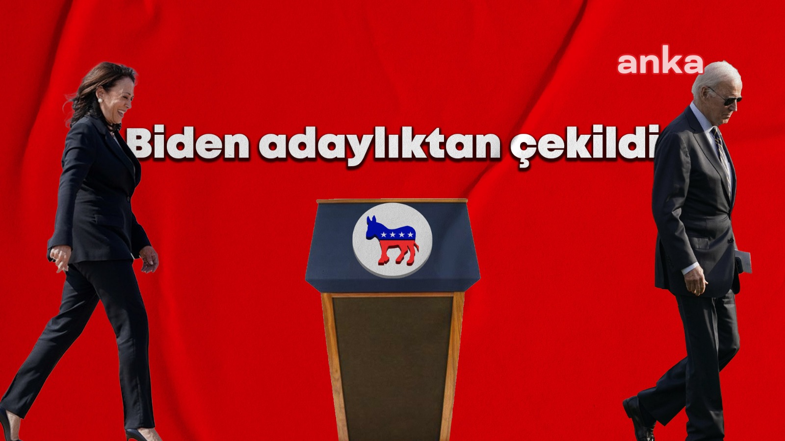 Biden’ın adaylıktan çekilmesinin ardından Demokratların seçim kampanyasına rekor bağış