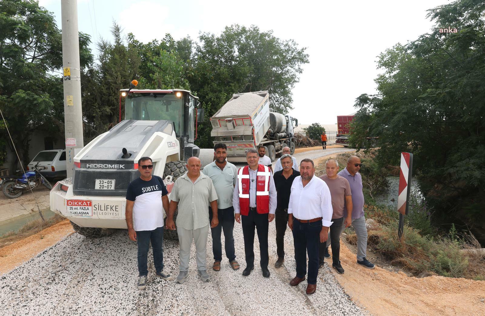 Silifke Belediye Başkanı Turgut: "Asfaltsız yol, hizmet almadık mahalle bırakmayacağız"