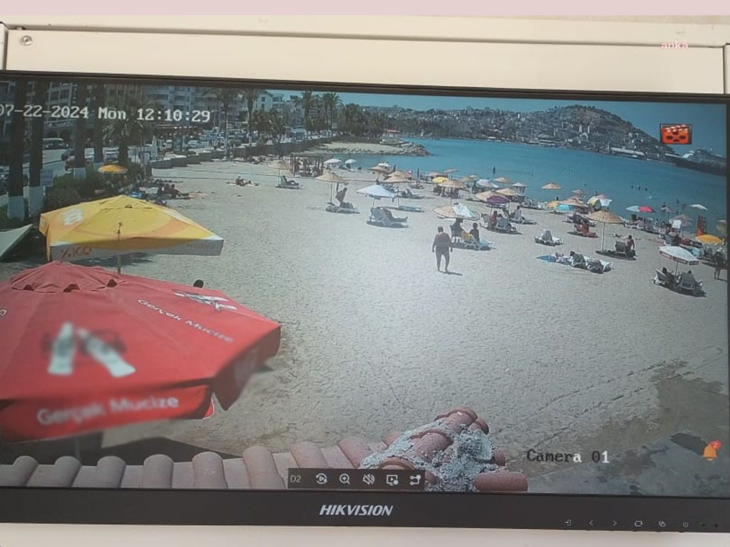 Kuşadası Belediyesi'nden plajlara güvenlik kamerası