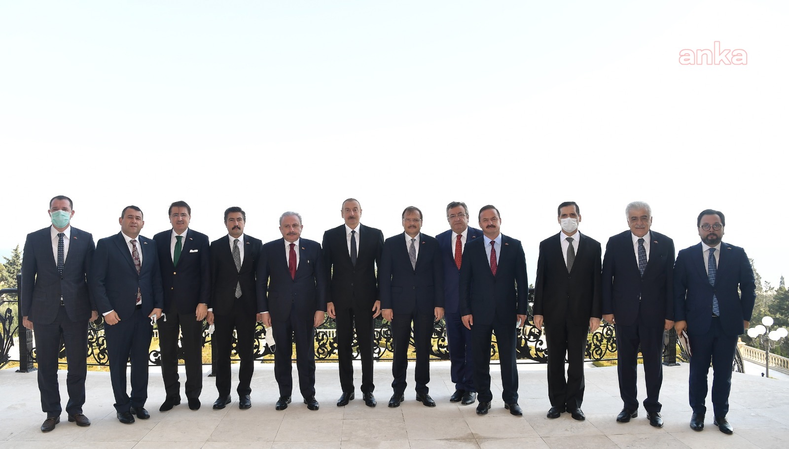 ŞENTOP'TAN ALİYEV'E ZİYARET: TÜRKİYE, AZERBAYCAN'A YARDIMA HAZIR