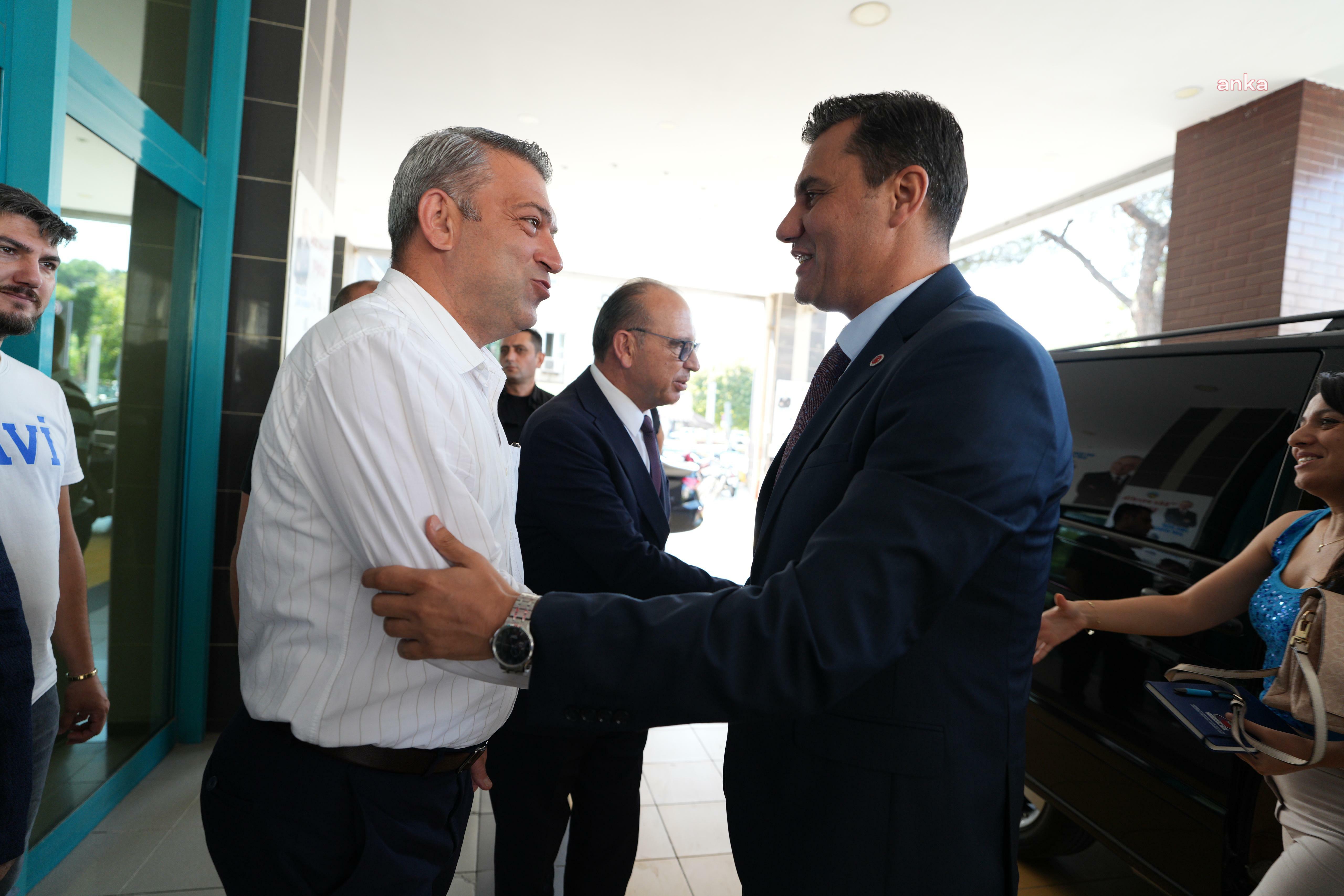 Manisa Büyükşehir Belediye Başkanı Zeyrek'ten, Turgutlu Belediye Başkanı Akın'a ziyaret