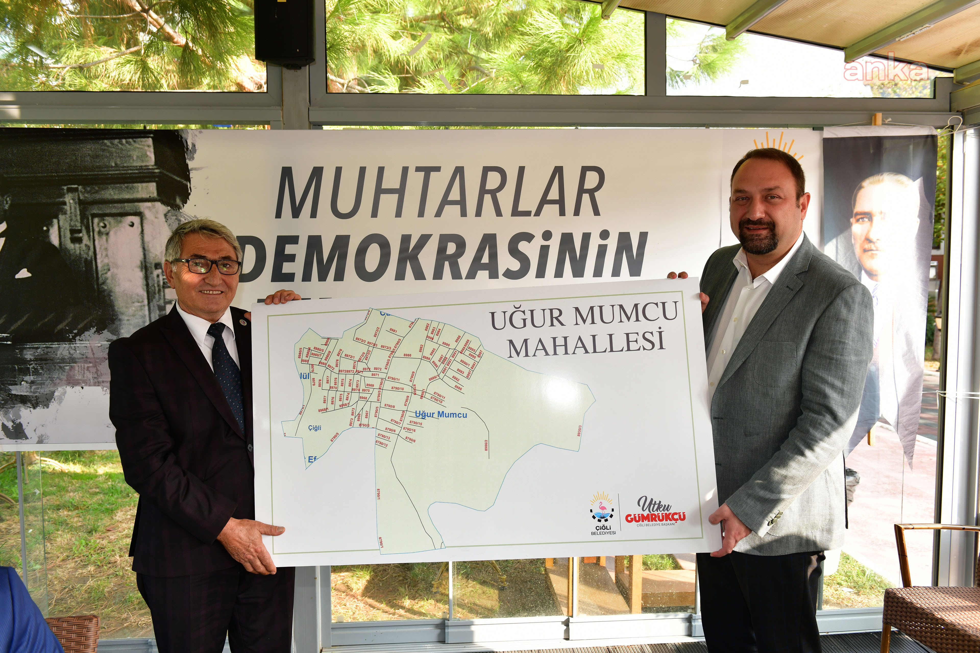 ÇİĞLİ BELEDİYE BAŞKANI GÜMRÜKÇÜ, MUHTARLARLA BULUŞTU