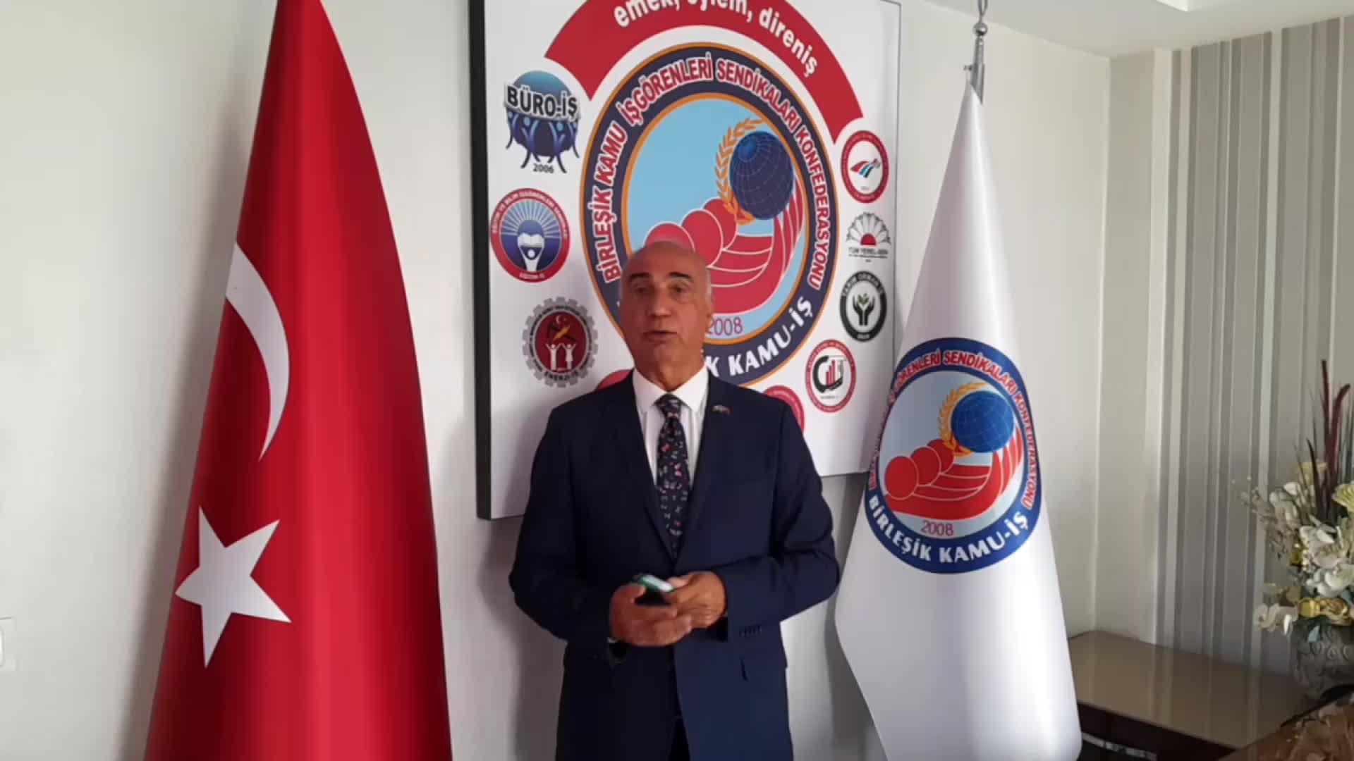 Birleşik Kamu-İş Genel Mali Sekreteri Kütük'ten "yüzde 1 barajı" tepkisi... "Antidemokratik uygulama olarak tarihe geçecektir"