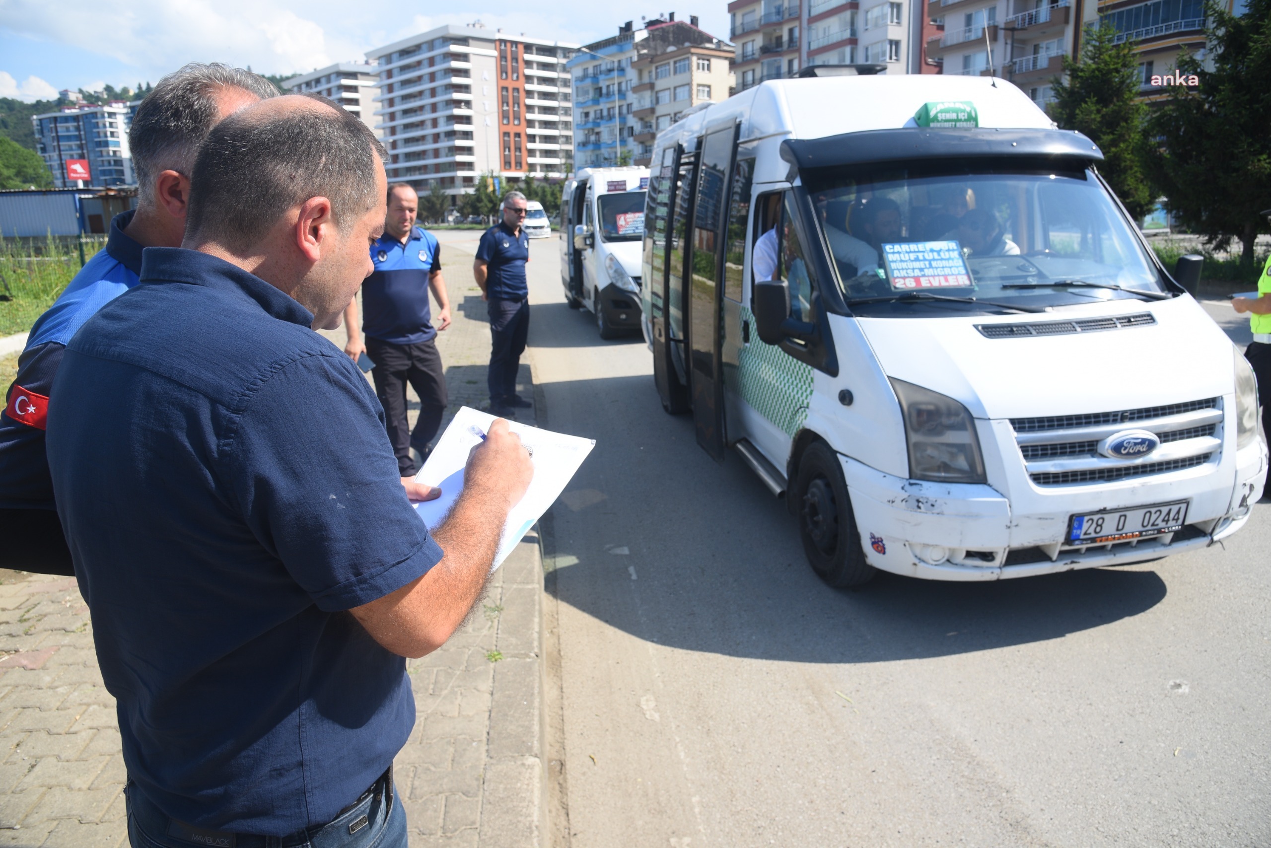 Giresun Belediyesi'nden toplu ulaşım araçlarında klima denetimi