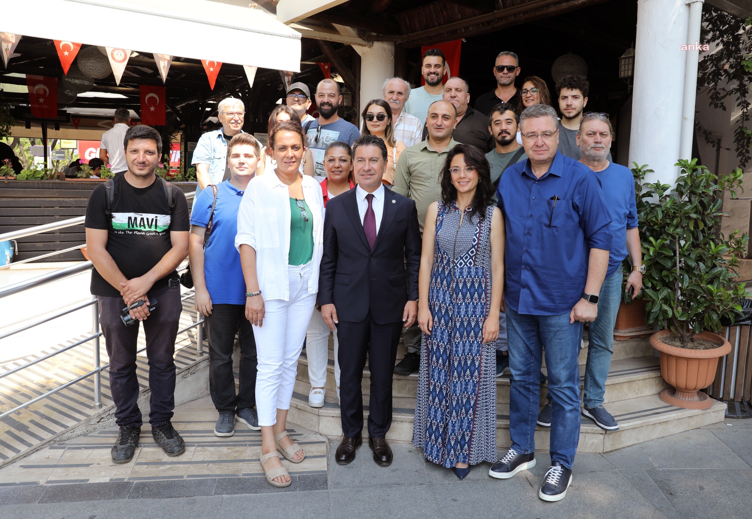 Menteşe Belediye Başkanı, basın mensuplarıyla bir araya geldi