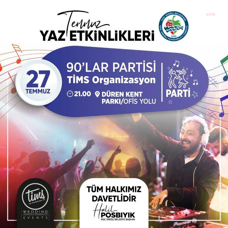 Karadeniz Ereğli Belediyesi'nin yaz etkinlikleri devam ediyor