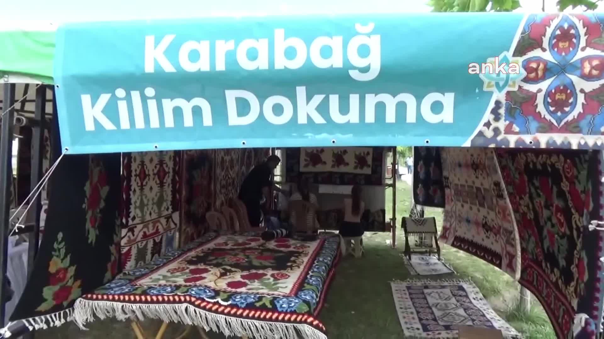Iğdır'da el emeğiyle dokunan tarihi Karabağ kilimi geleceğe aktarılıyor