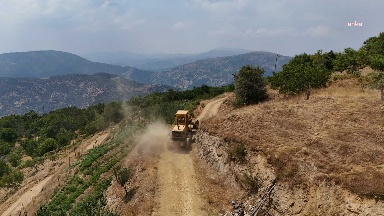 Aydın Büyükşehir, kırsal mahallelerde de çalışmalarını sürdürüyor