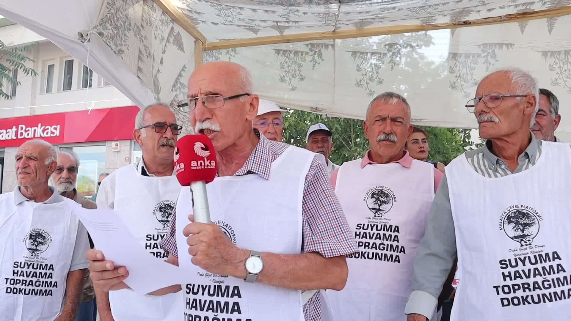 Arguvan Türkü Festivali'nde çevreciler: "Arguvan’ı İliç yaptırmayacağız"