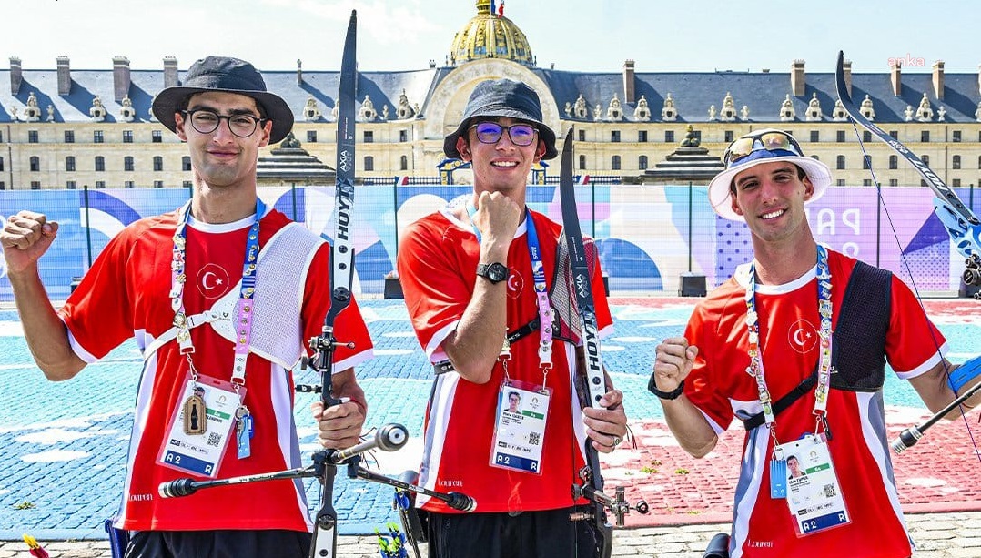 Paris 2024 Olimpiyat Oyunları'nda Klasik Yay Erkek Milli Takımı çeyrek finalde