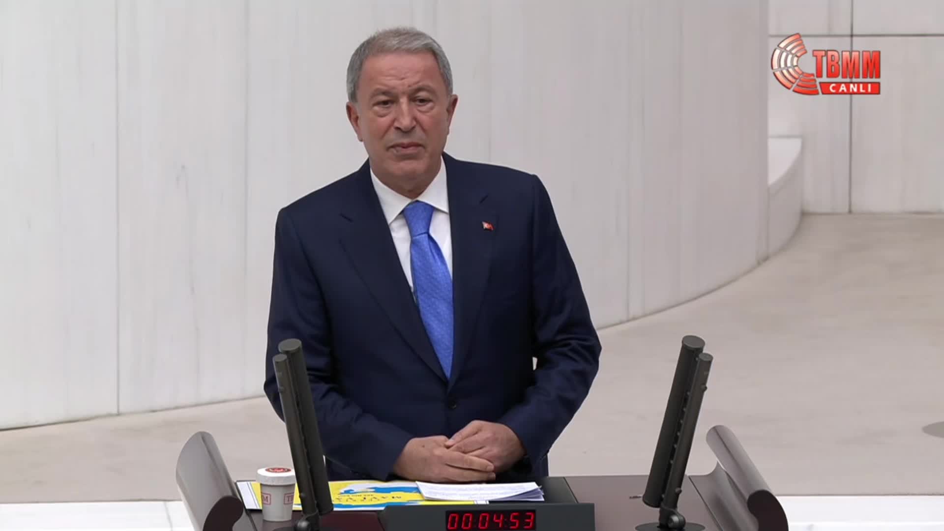 TBMM Genel Kurulu'nda iktidar ve muhalefet arasında 'Mavi Vatan' tartışması