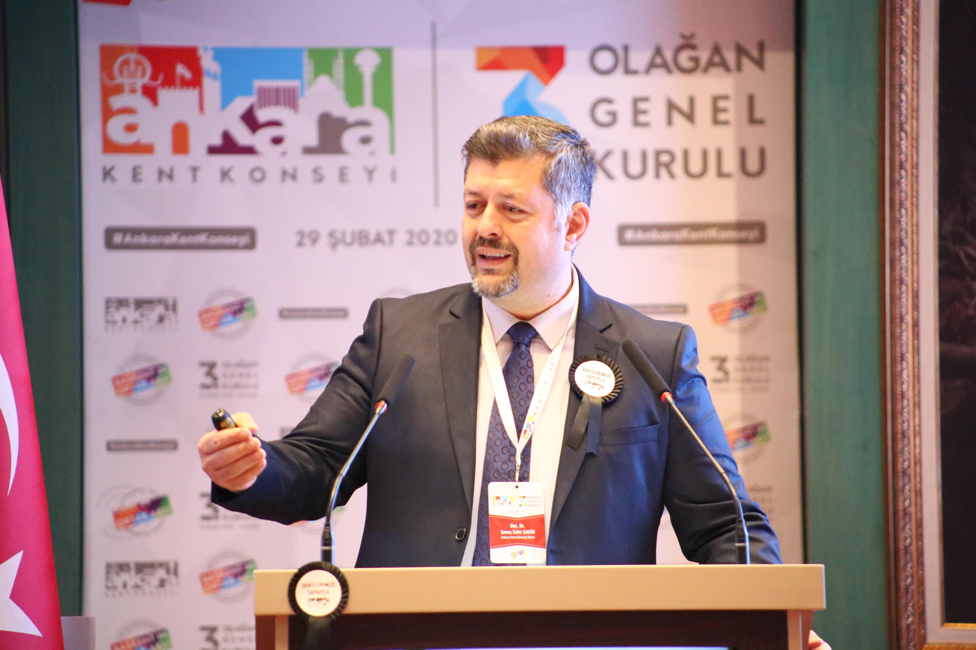 ULUSLARARASI KATILIMCILIK ÖDÜLÜ ANKARA KENT KONSEYİ’NİN