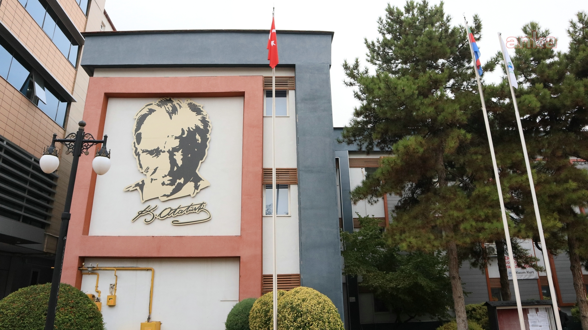 ODUNPAZARI BELEDİYESİ'NDEN AZERBAYCAN'A BAYRAKLI DESTEK