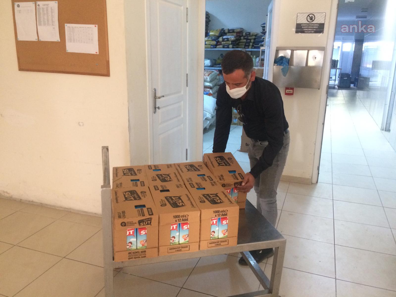 ANTALYA'DA HALK SÜT, ÇOCUKLARA ULAŞMAYA DEVAM EDİYOR