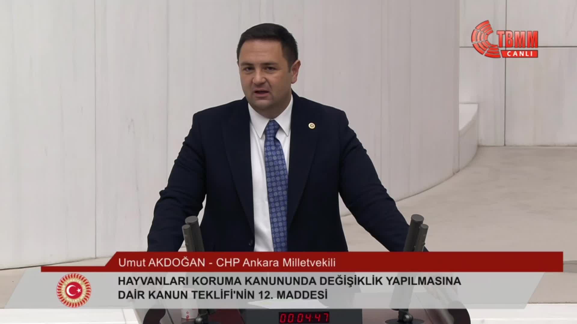 Akdoğan: "Köpek sevmezsiniz, kedi sevmezsiniz, ağaç sevmezsiniz, emekliyi sevmezsiniz. Sizin Tayyip Erdoğan dışında sevdiğiniz yok mu?"