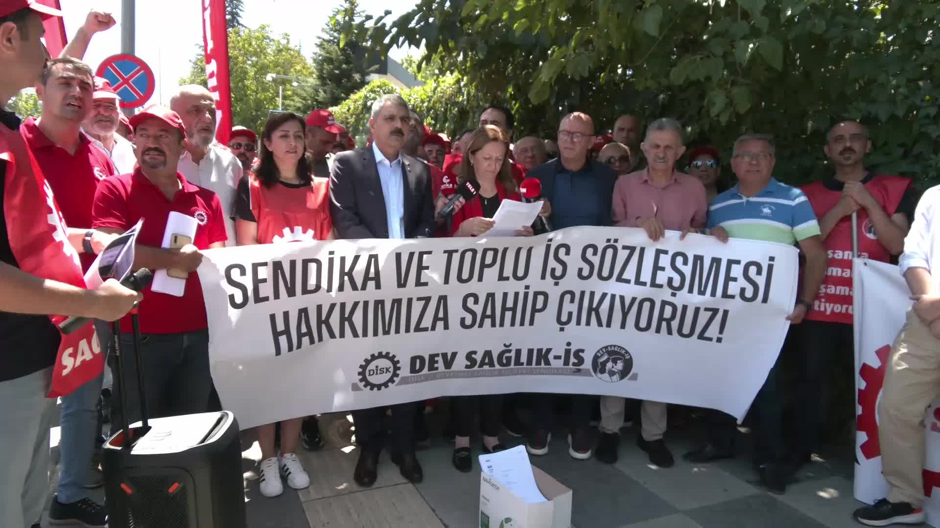 DİSK Genel Başkanı Çerkezoğlu: "Sendikaların istatistikleri yayınlanmadan önce benim üyeliğim dahi sistemden silinmiş"
