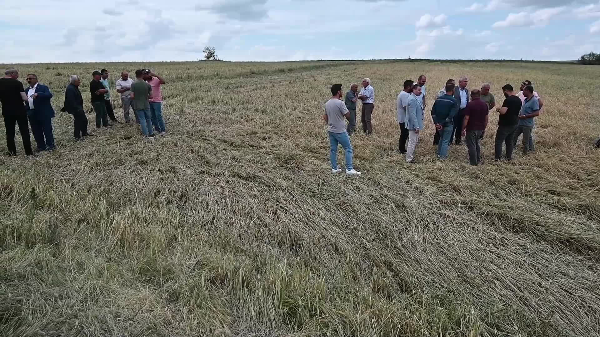 Yozgat’ta afetten zarar gören tarım alanları için çiftçilere mali destek verilecek