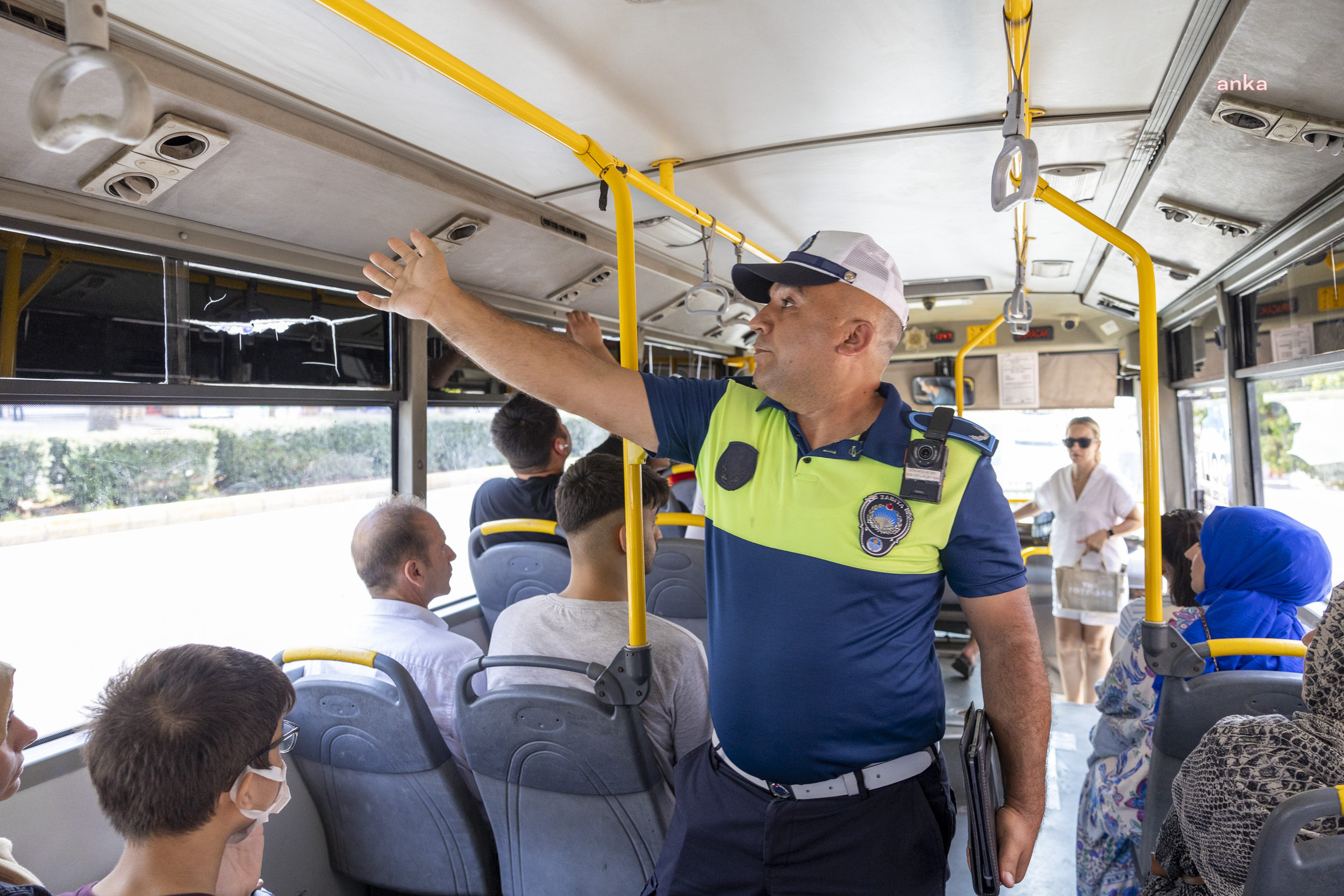Mersin Büyükşehir’den toplu taşıma araçlarına klima denetimi