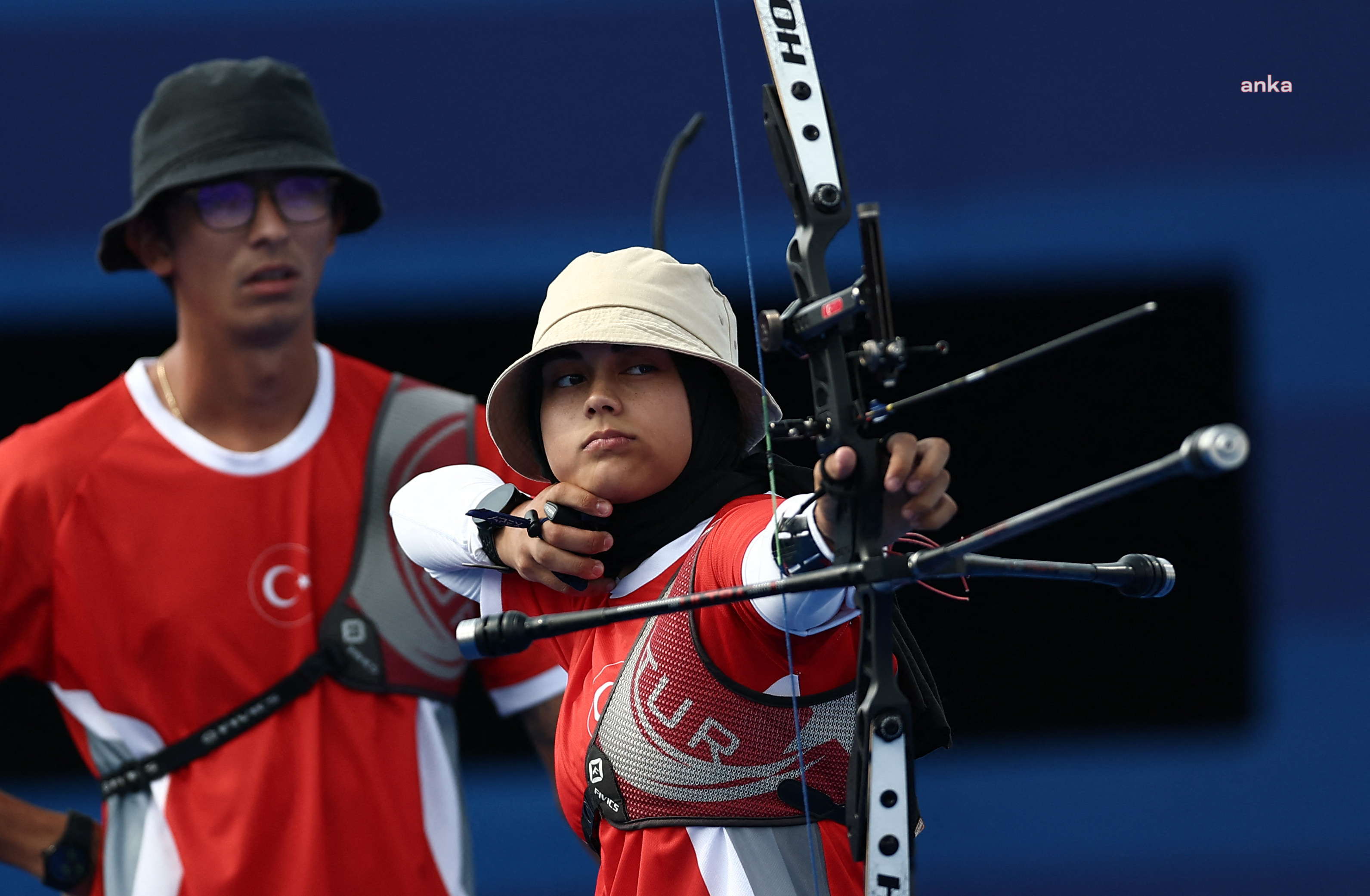 2024 Paris Olimpiyatları... Mete Gazoz ve Elif Berra Gökkır ikilisi, okçuluk karışık çiftlerde elendi