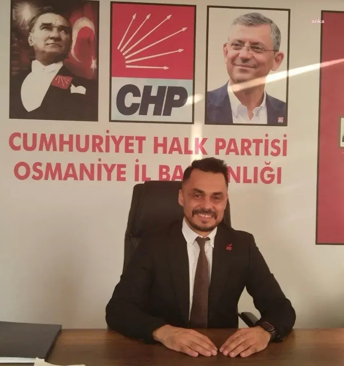 CHP Osmaniye İl Başkanlığına Mutlu Yavuzer seçildi