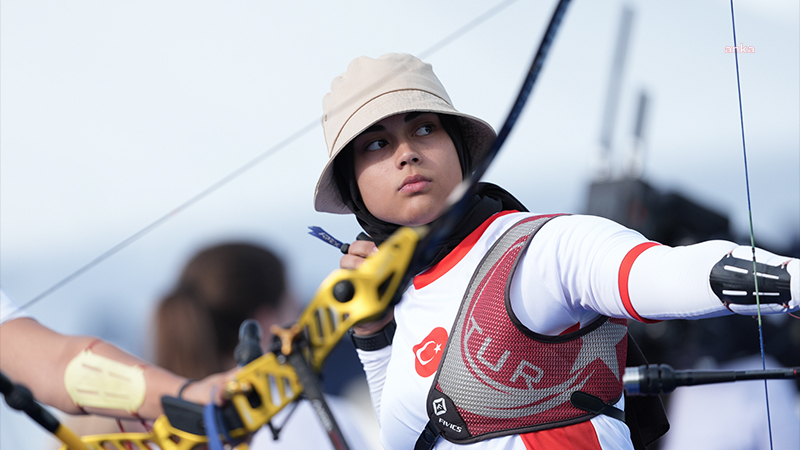 2024 Paris Yaz Olimpiyatları... Milli okçu Elif Berra Gökkır çeyrek finale yükseldi