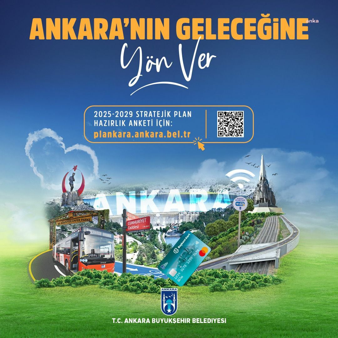 Ankara Büyükşehir'den Satratejik Plan anketi