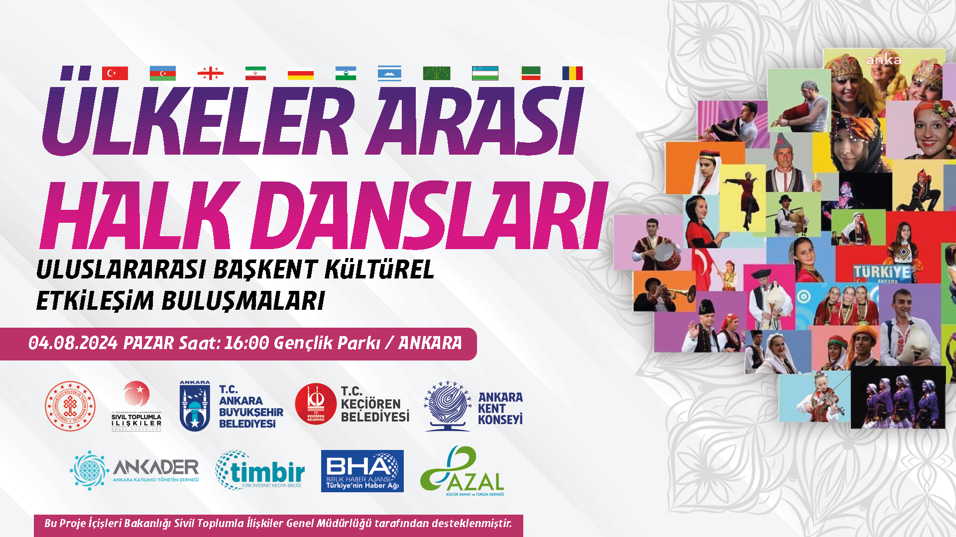 Ankara, 'Uluslararası Başkent Kültürel Etkileşim Buluşmaları'na ev sahipliği yapacak