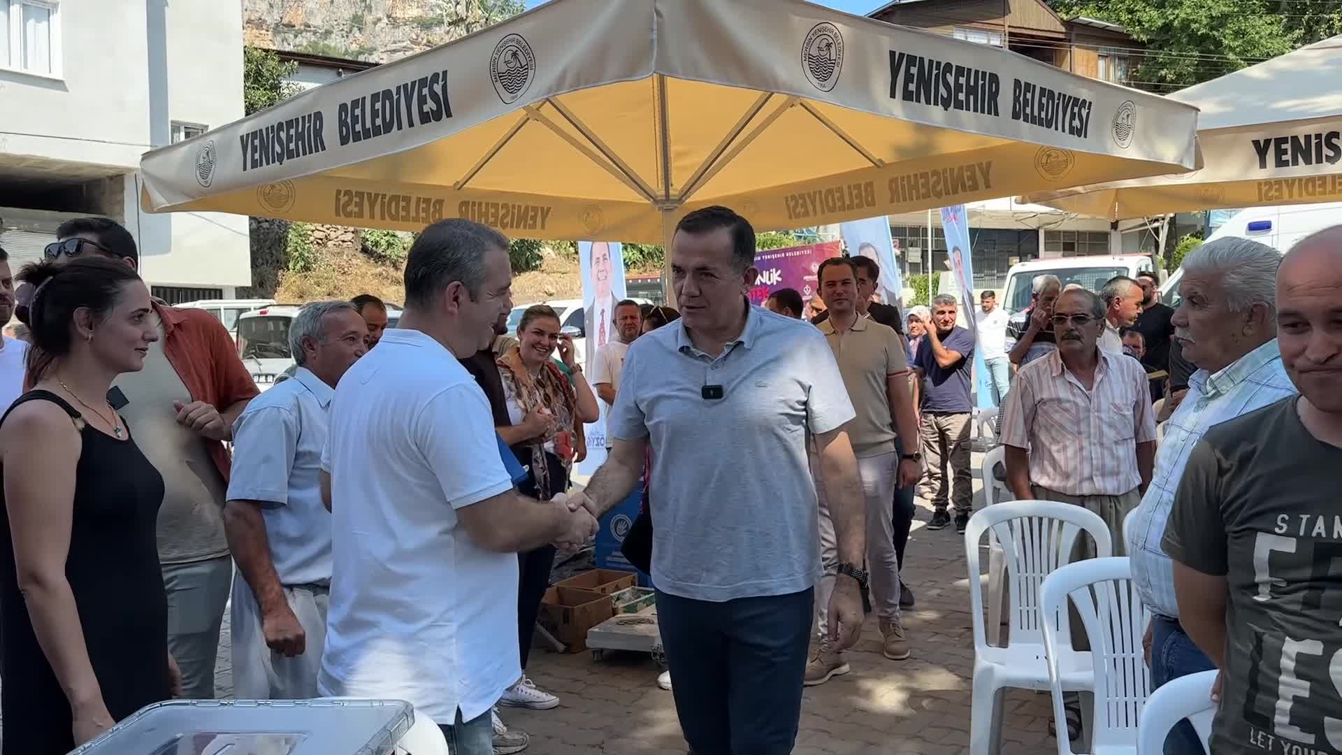 Mersin Yenişehir'de mahalle toplantıları başladı