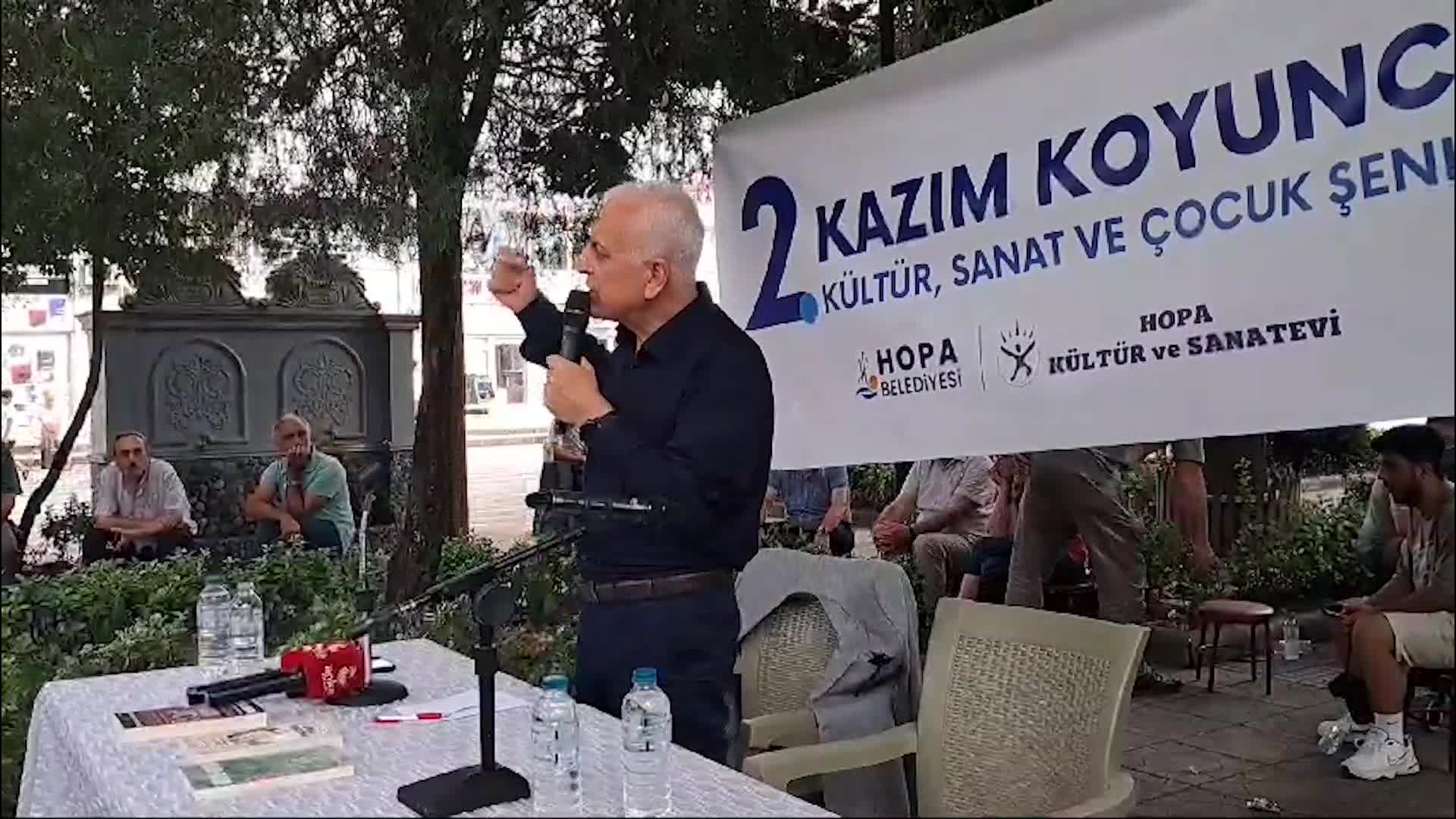 Artvin Hopa'da '2. Kazım Koyuncu Kültür, Sanat ve Çocuk Şenliği' düzenlendi