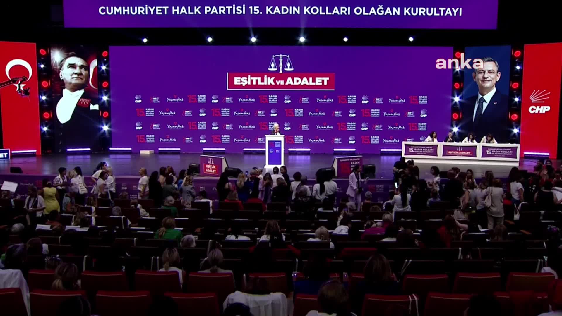 CHP 15. Olağan Kadın Kolları Kurultayı...