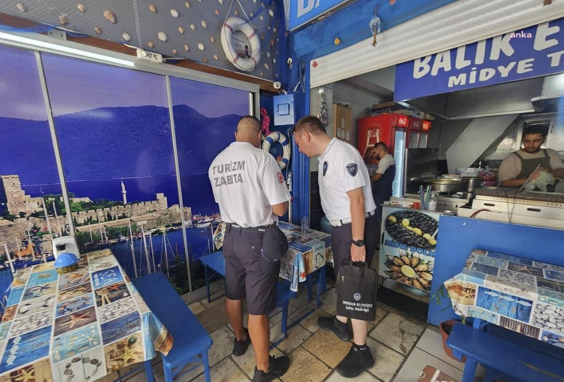 Bodrum’da Turizm Zabıtası denetimde