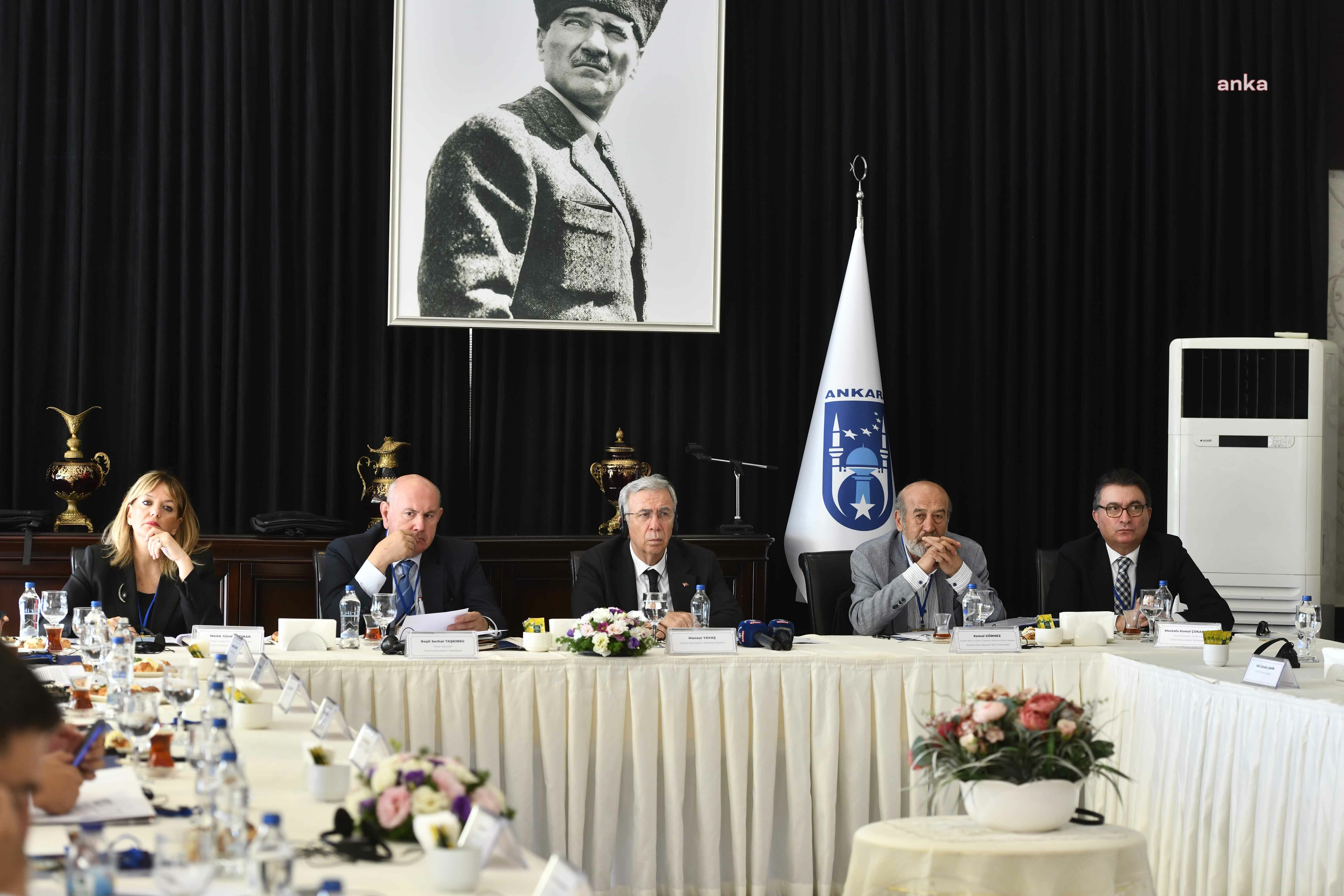 Mansur Yavaş: “Başkent belediyesi olmanın getirdiği sorumluluk duygusuyla çalışmaya devam edeceğiz”