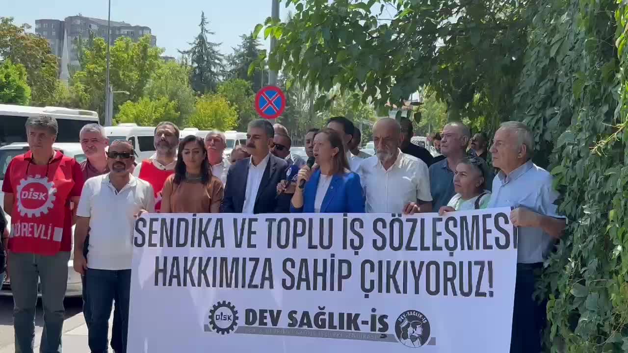 DİSK Genel Başkanı Çerkezoğlu'ndan "Dev Sağlık-İş" açıklaması: "Bakanlığı, istatistiklerdeki bu yanlışı düzeltmeye çağırıyoruz"
