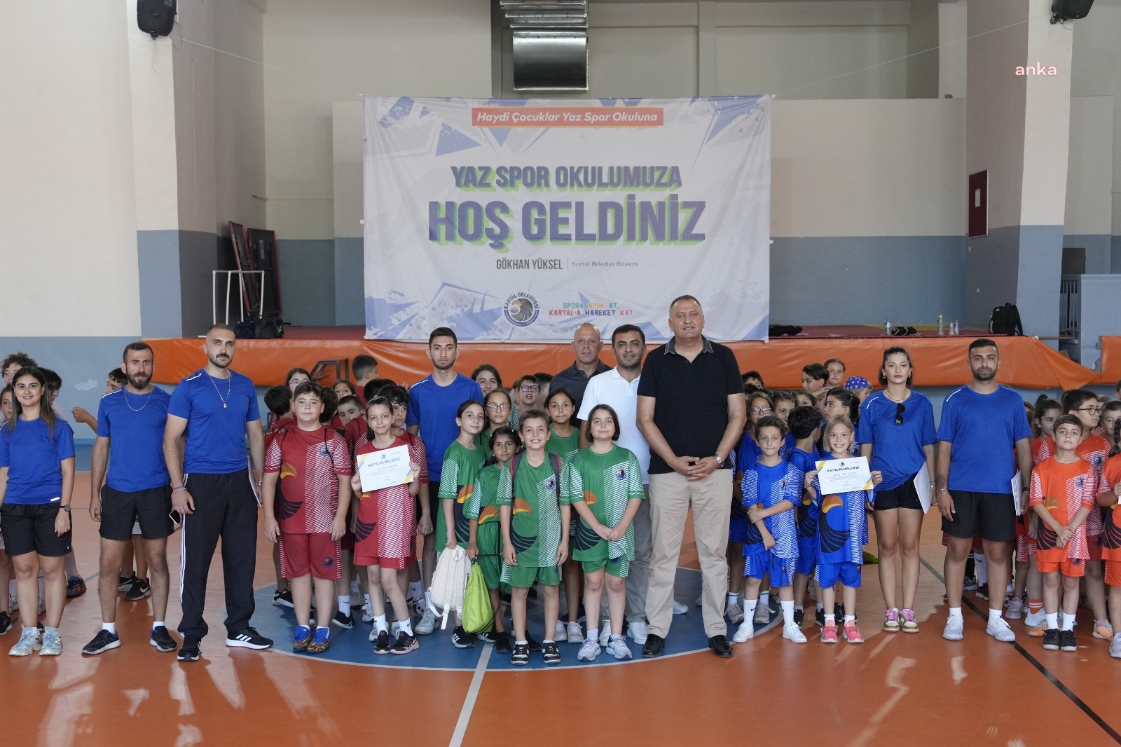 Kartal Belediyesi Yaz Spor Okulu’nun ikinci dönemi tamamlandı