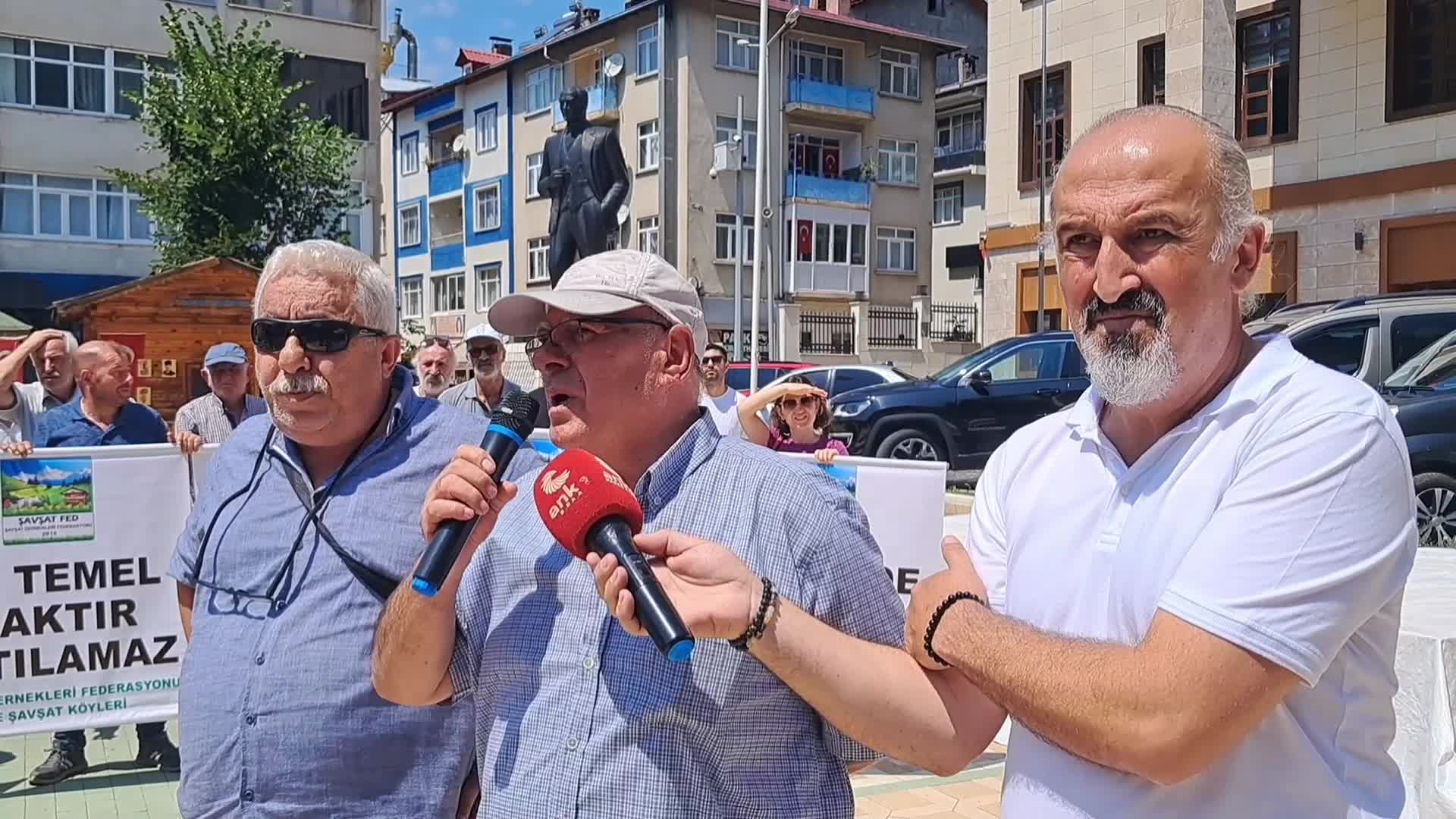 Artvin Şavşat'ta 'Hanlı HES Projesi' için yeniden keşif kararına yöre halkı tepki gösterdi: "Mücadeleyi sürdüreceğiz"