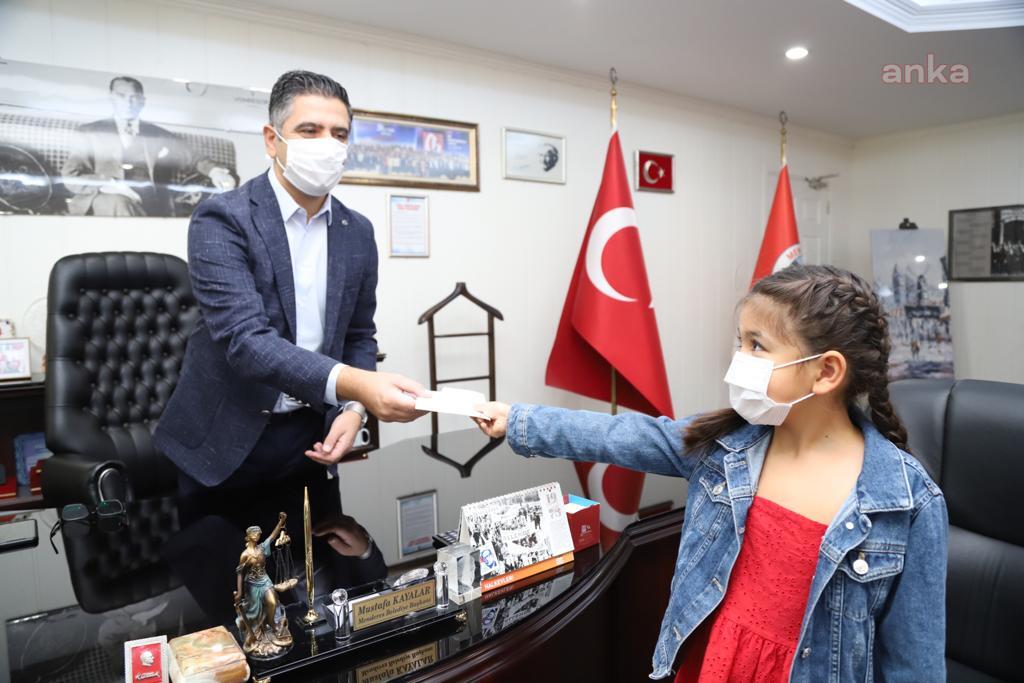MENDERES BELEDİYE BAŞKANI KAYALAR, ÇOCUKLARIN İSTEĞİNİ GERİ ÇEVİRMEDİ