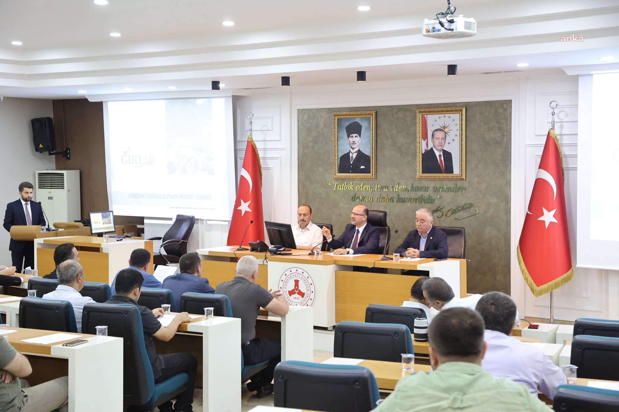 Giresun Turizm Altyapı Hizmet Birliği, yeni dönemin ilk toplantısını yaptı