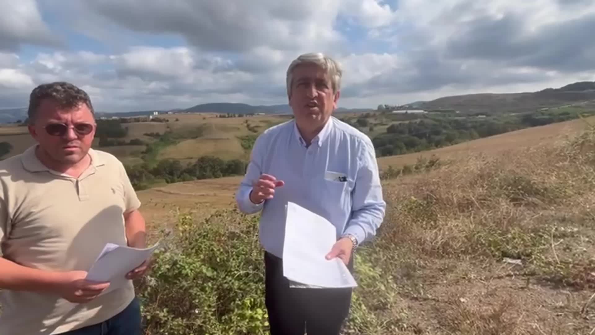 Samsun Kadamut Mahallesi sakinleri yeni katı atık tesisi projesine tepki gösterdi