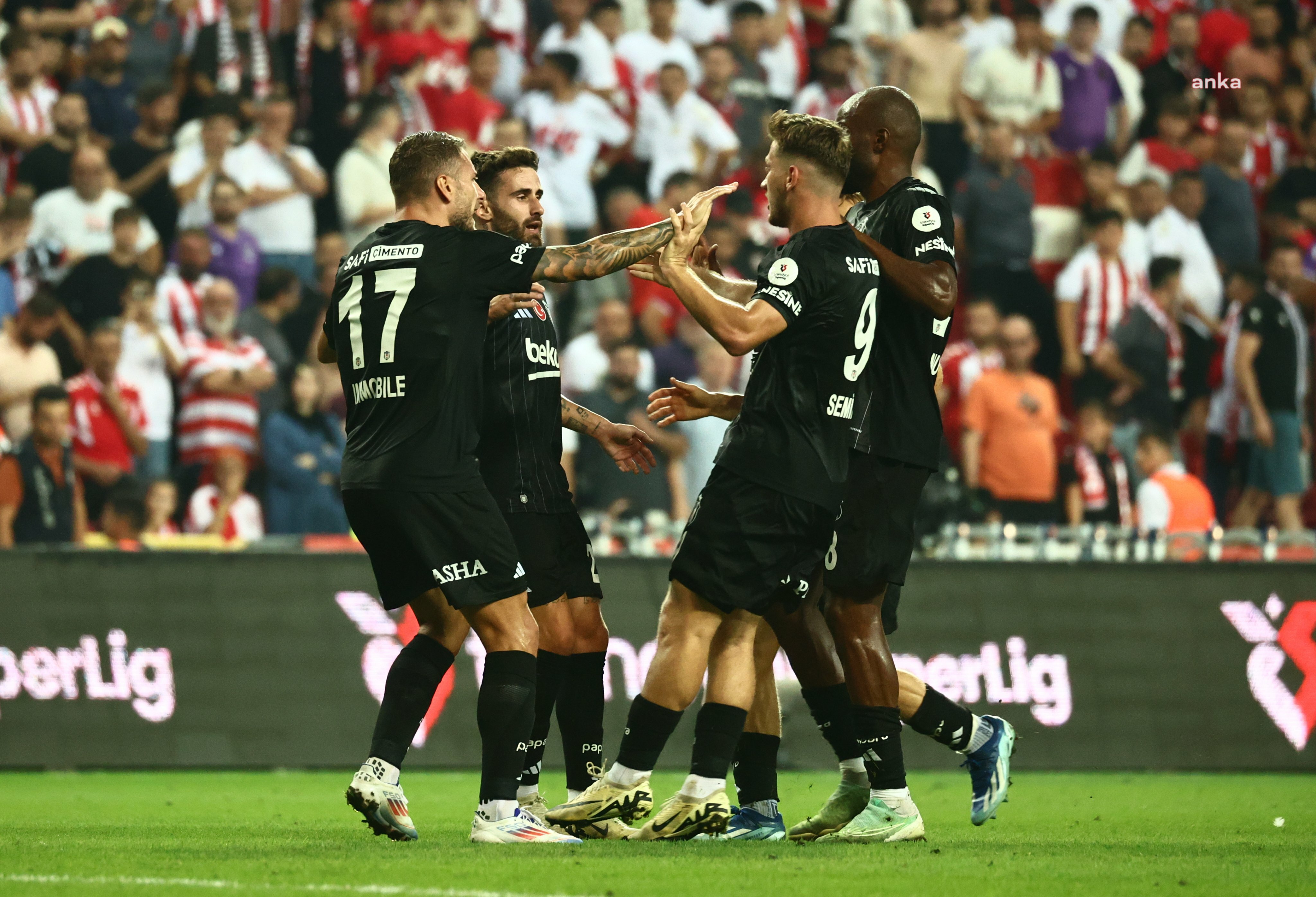 Beşiktaş, Samsun deplasmanında galip: 0-2