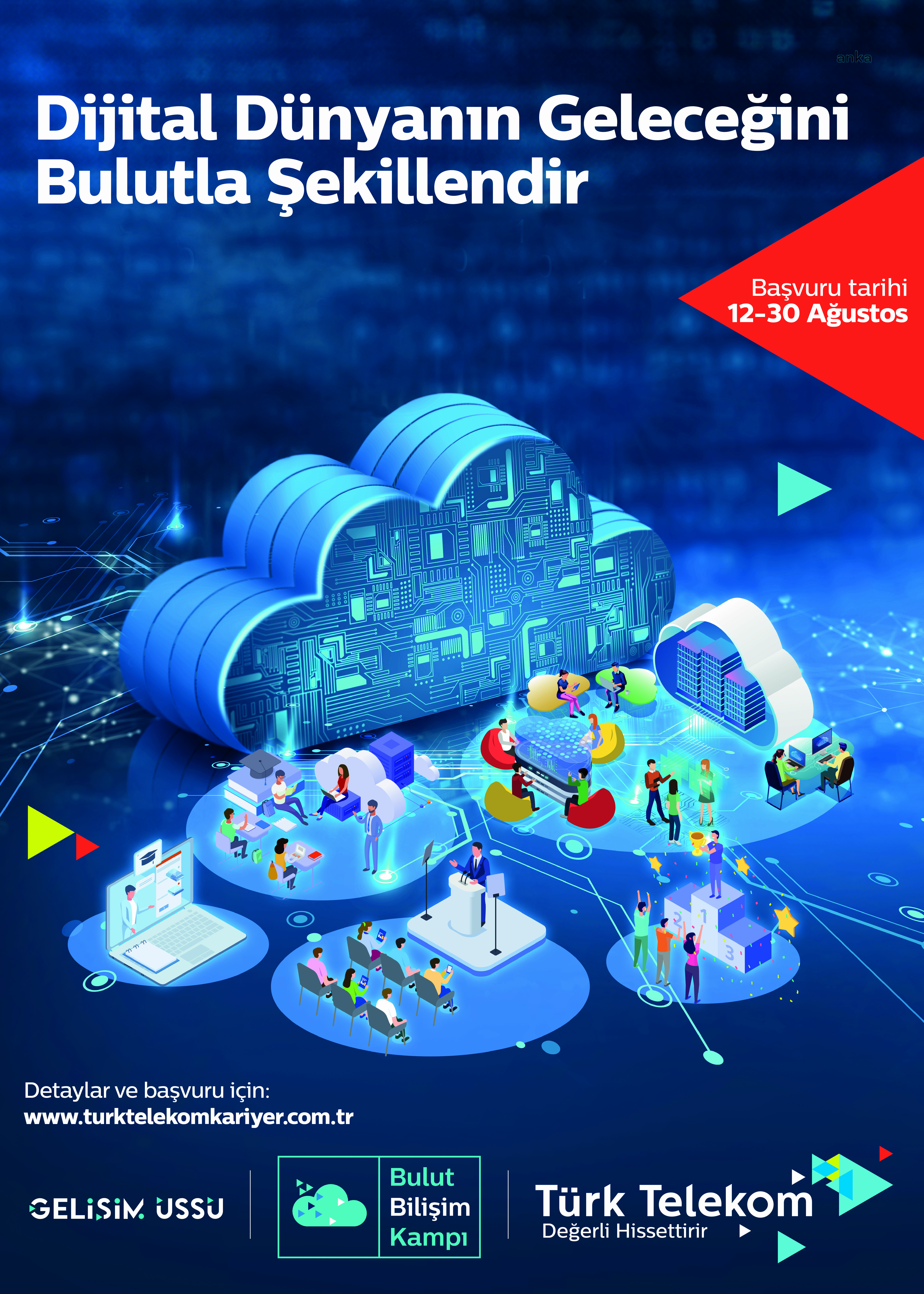 Türk Telekom ‘Bulut Bilişim Kampı’ ile dijital geleceğin kapılarını aralıyor