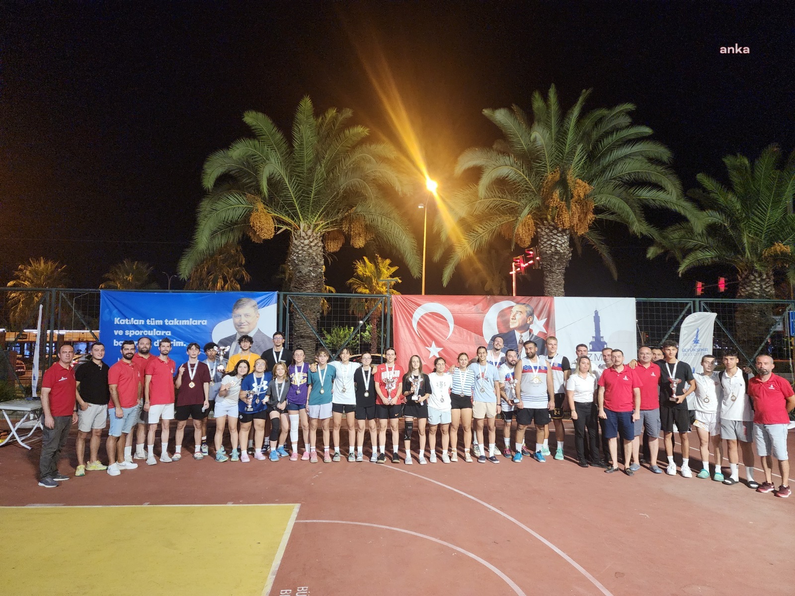 İzmir’de sokak basketbolu heyecanı Göztepe'de devam etti